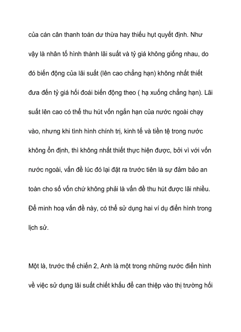 image for page Xử lý mối quan hệ giữa lãi suất và tỷ giá