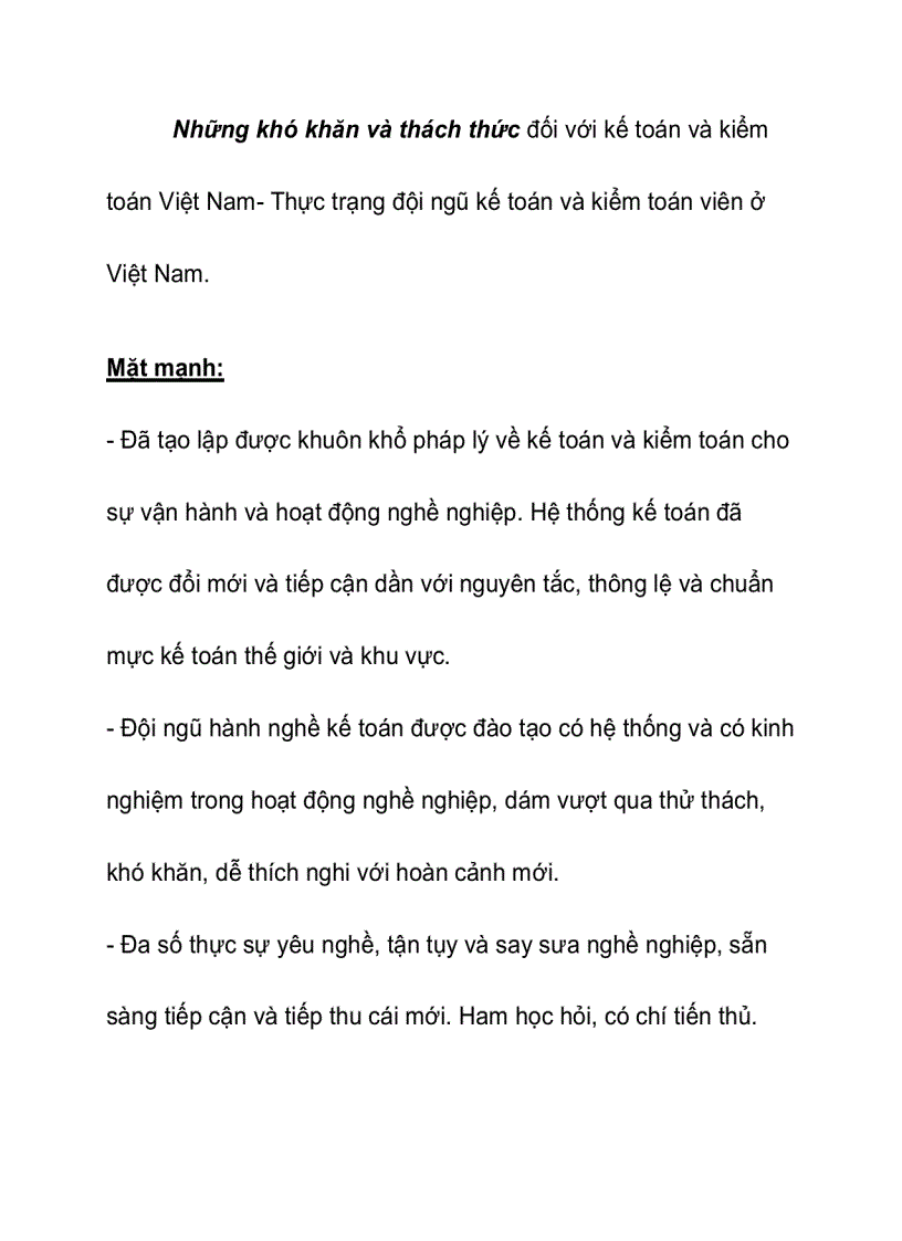 image for page Giải pháp đưa kế toán và kiểm toán Việt Nam ngang tầm khu vực và quốc tế