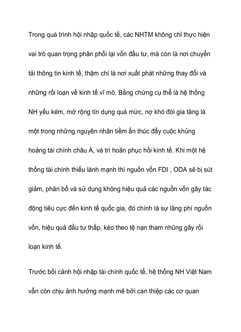 image for page Đẩy mạnh hội nhập quốc tế ngân hàng Việt Nam