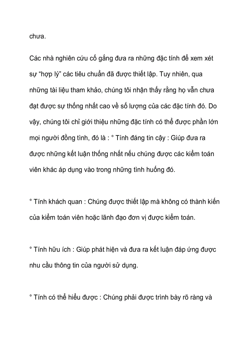 image for page Đôi nét về tiêu chuẩn đánh giá trong kiểm toán hoạt động