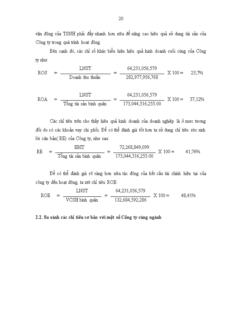 image for page Phân tích cấu trúc tài chính và ảnh hưởng của cấu trúc tài chính đến rủi ro hoạt động của Công ty Cổ Phần đường Ninh Hòa