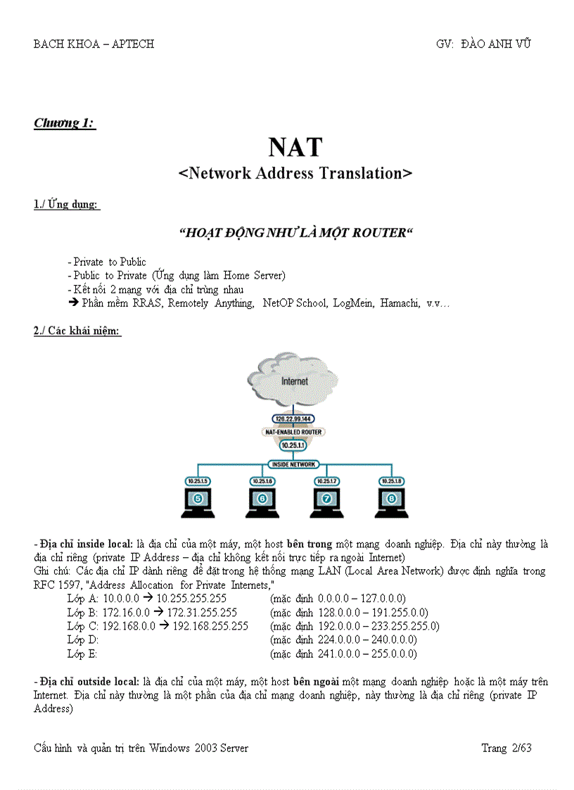 image for page Bài giảng mạng máy tính thầy đào anh vũ