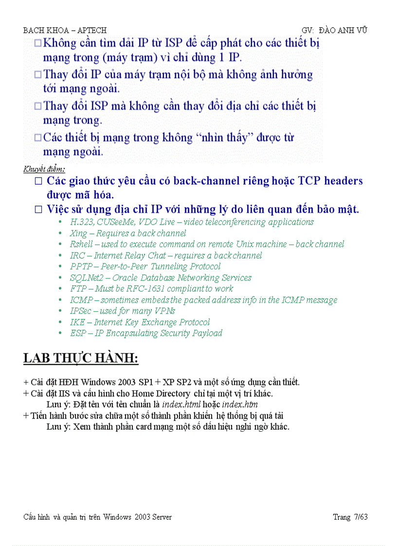 image for page Bài giảng mạng máy tính thầy đào anh vũ