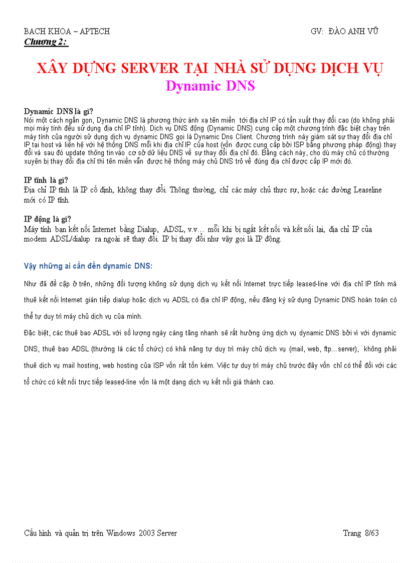 image for page Bài giảng mạng máy tính thầy đào anh vũ
