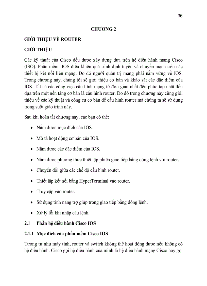 image for page Giáo trình quản trị mạng CCNA