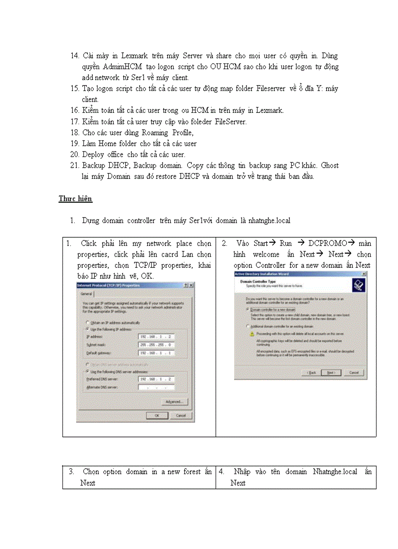 image for page Tài liệu hệ thống Mạng Domain Network Dùng trong Quản lý Doanh Nghiệp