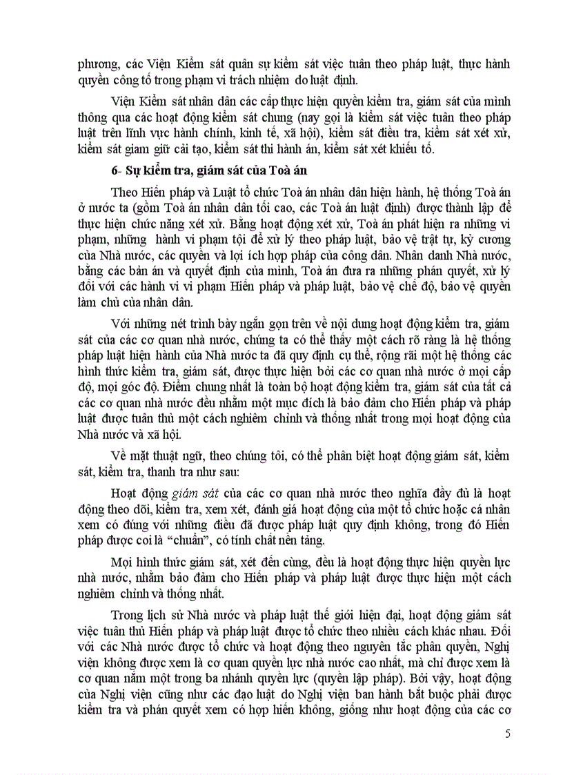 image for page Phân biệt hoạt động giám sát kiểm sát kiểm tra thanh tra