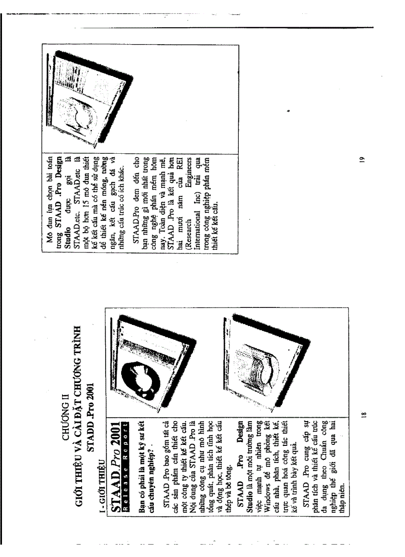 image for page StaadPro 2001 căn bản Phân tích cấu trúc và Thiết kế Tài liệu gồm 270 trang scan