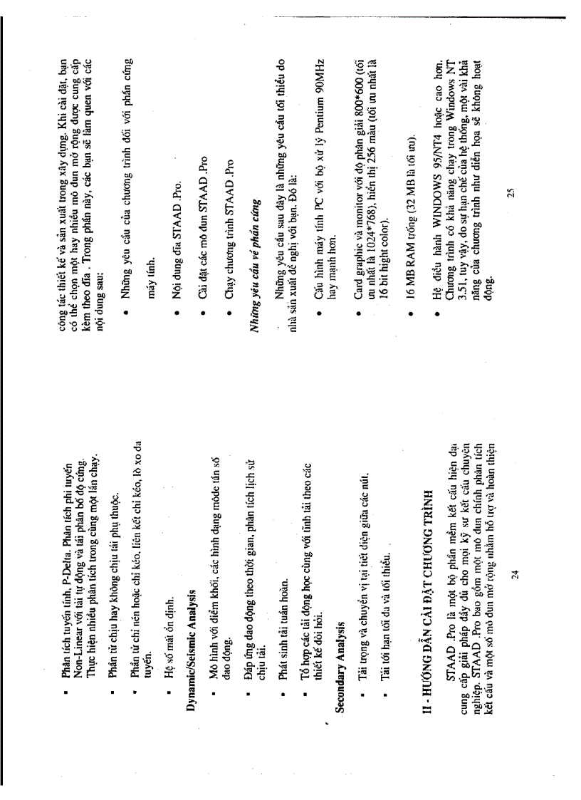 image for page StaadPro 2001 căn bản Phân tích cấu trúc và Thiết kế Tài liệu gồm 270 trang scan
