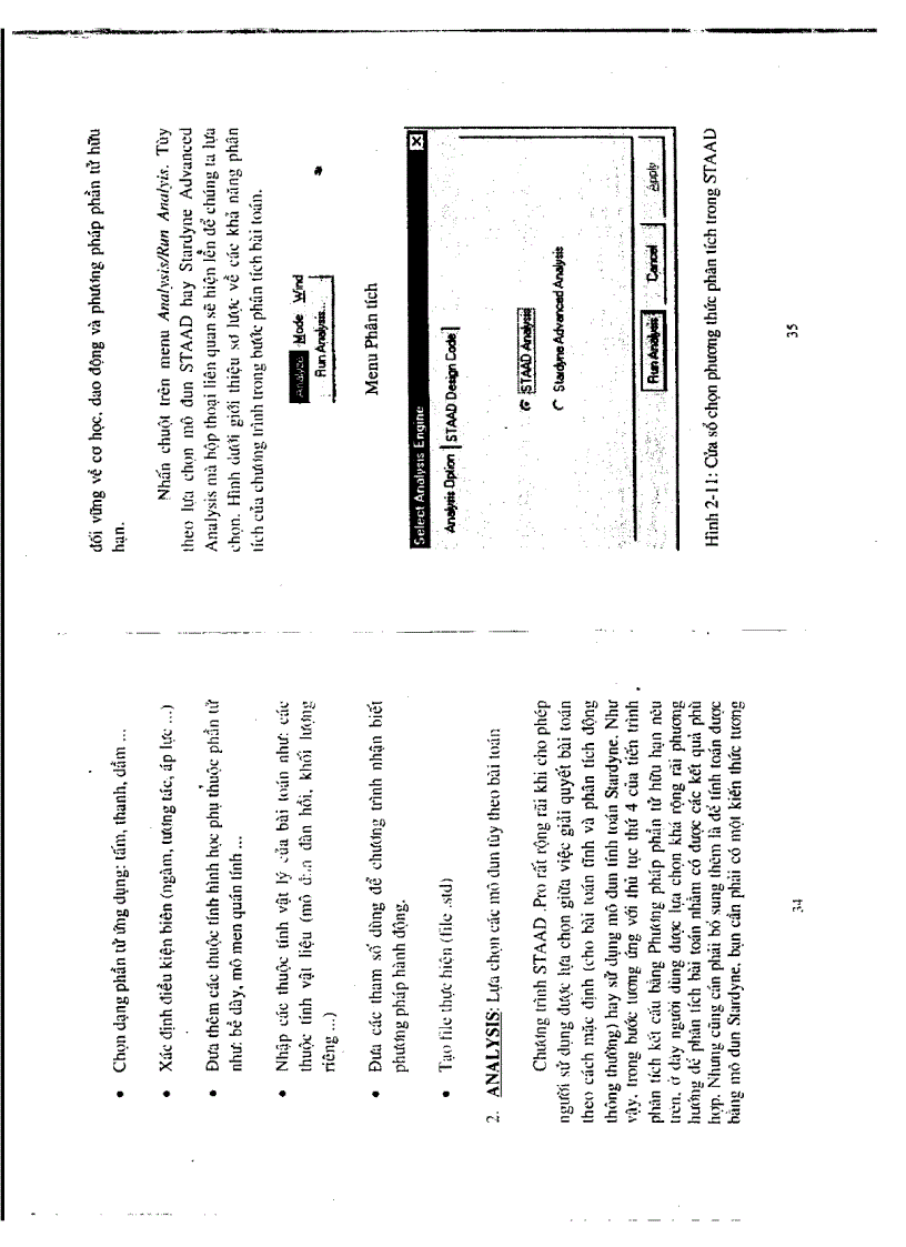 image for page StaadPro 2001 căn bản Phân tích cấu trúc và Thiết kế Tài liệu gồm 270 trang scan