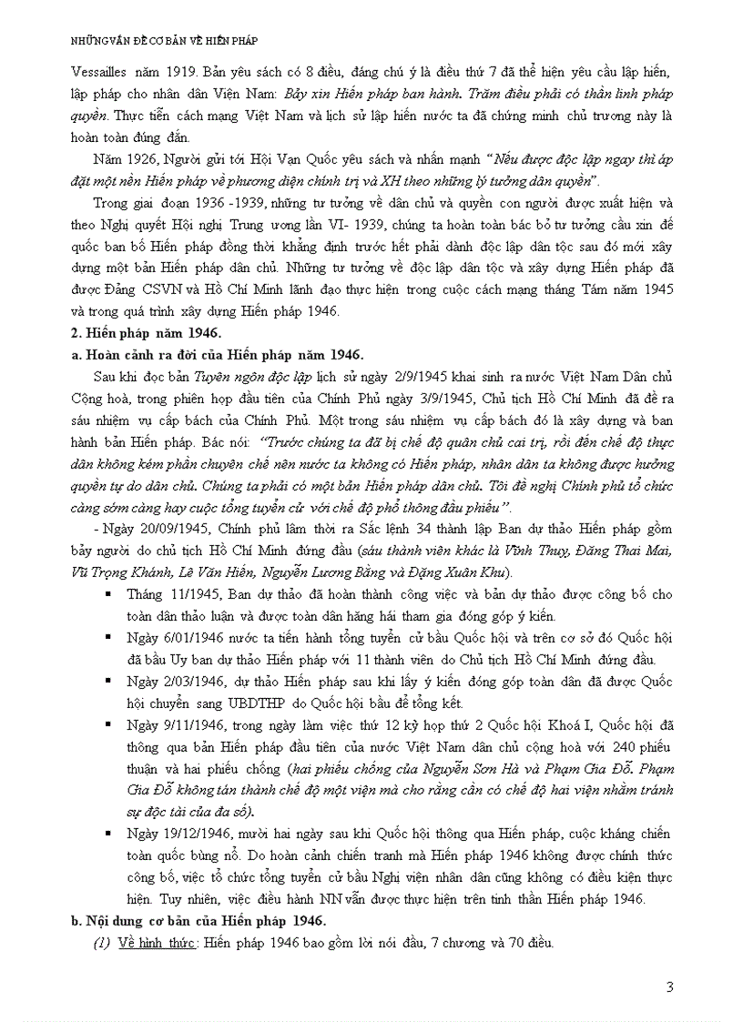 image for page Những vấn đề cơ bản vè hiến pháp