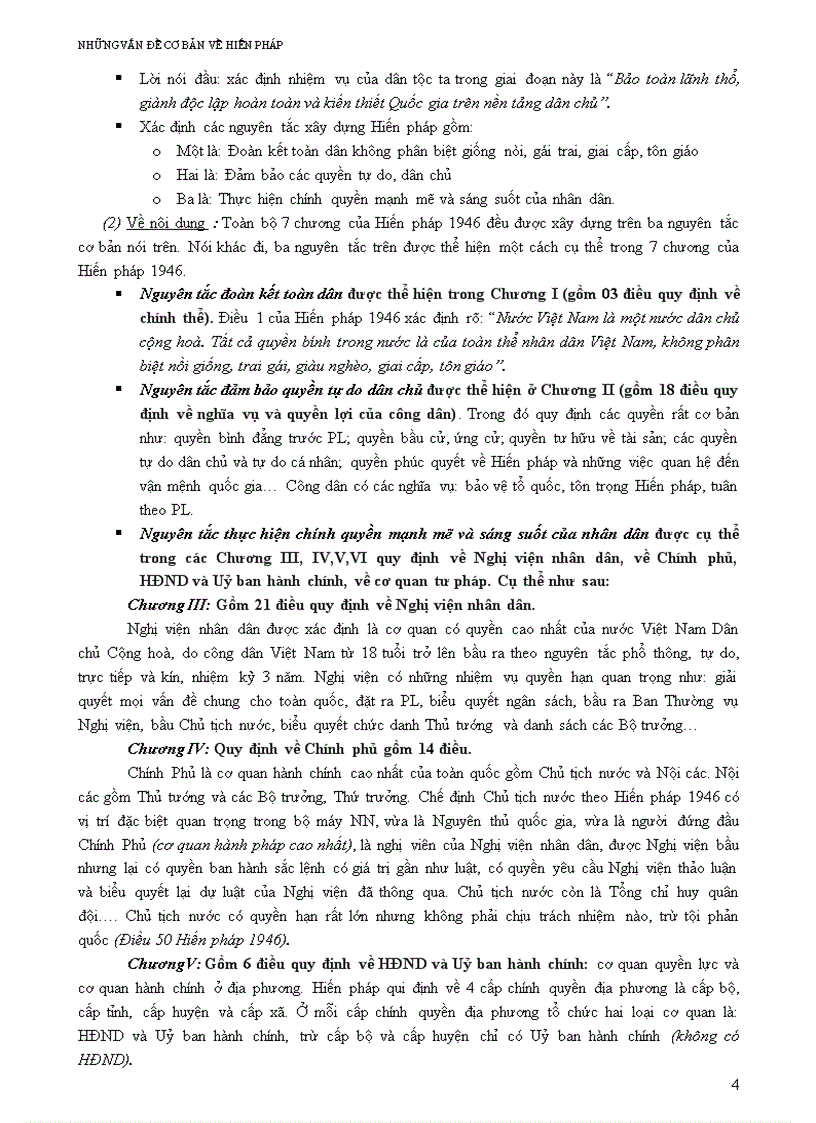 image for page Những vấn đề cơ bản vè hiến pháp