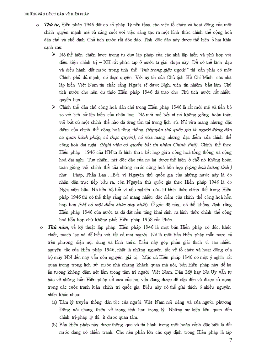 image for page Những vấn đề cơ bản vè hiến pháp