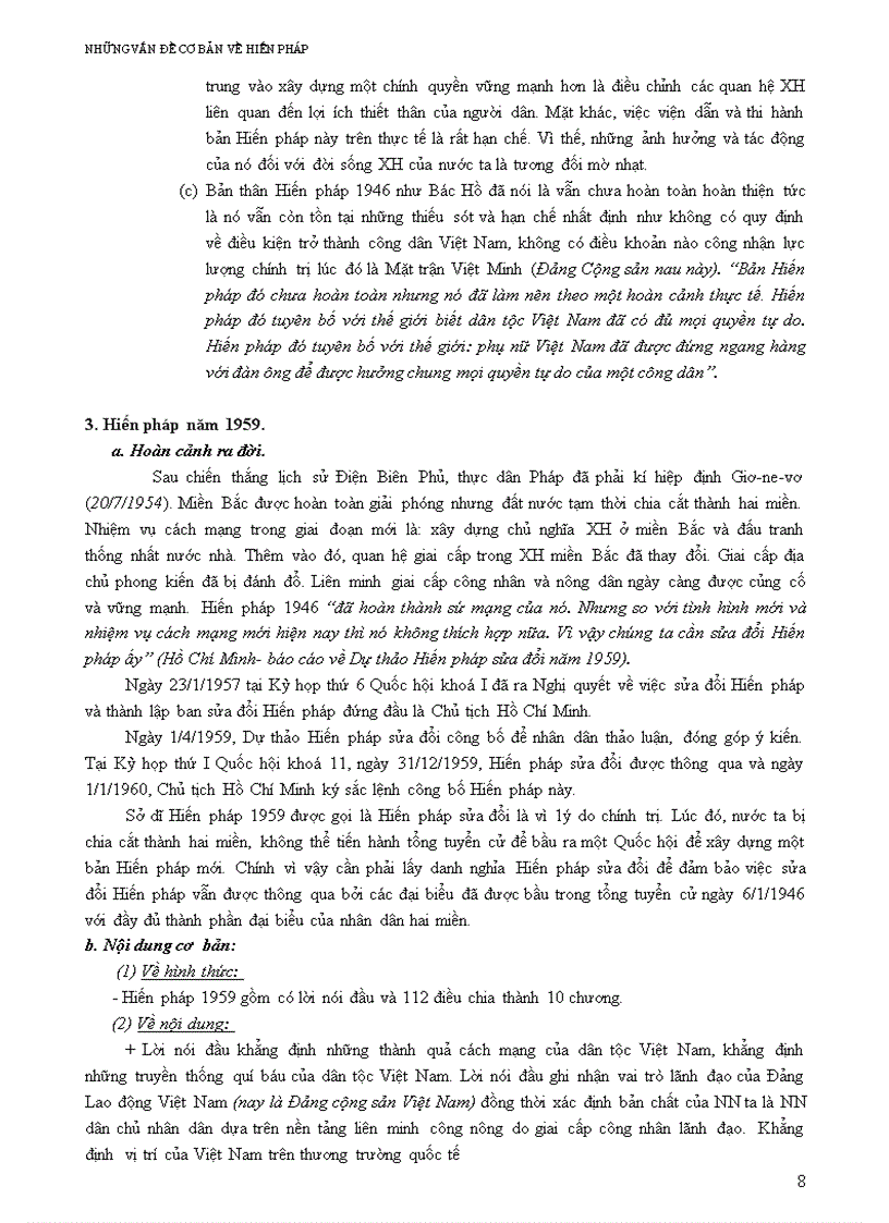 image for page Những vấn đề cơ bản vè hiến pháp