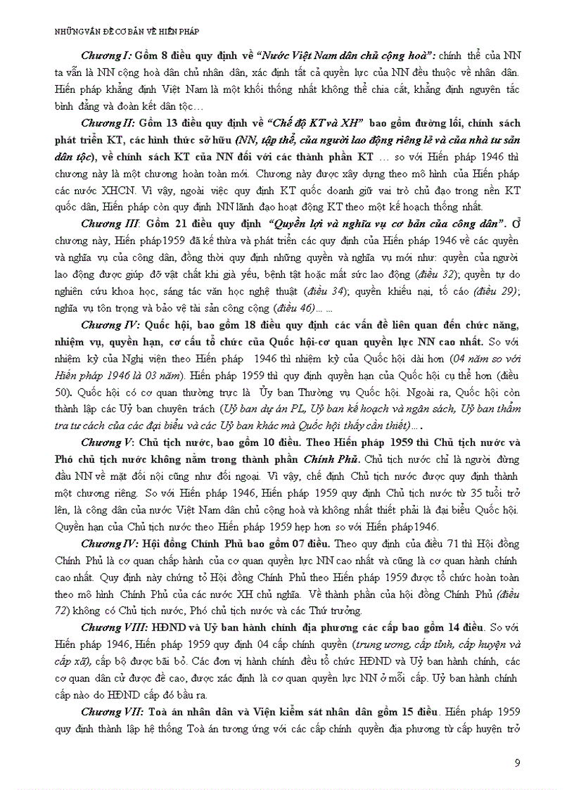 image for page Những vấn đề cơ bản vè hiến pháp