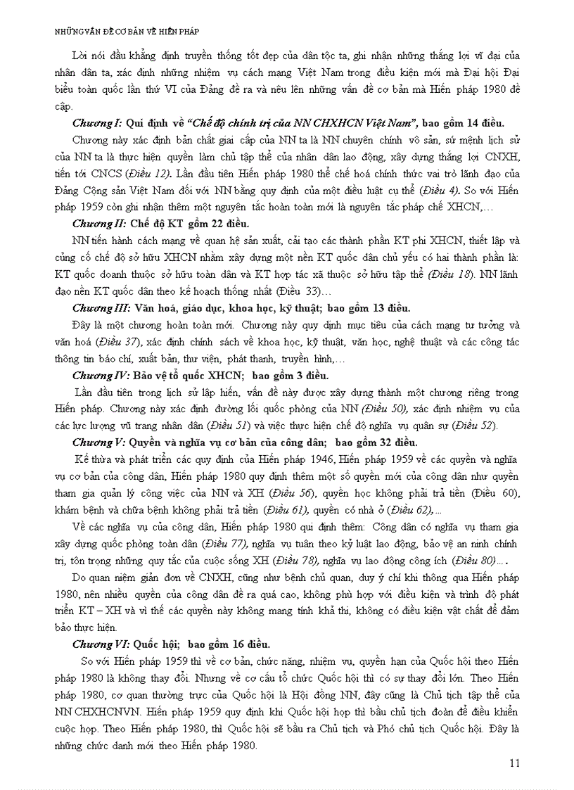 image for page Những vấn đề cơ bản vè hiến pháp