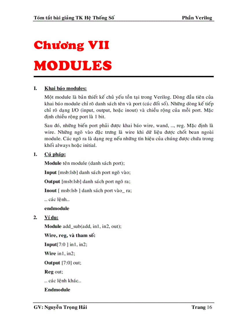 image for page Tóm tắt bài giảng verilog