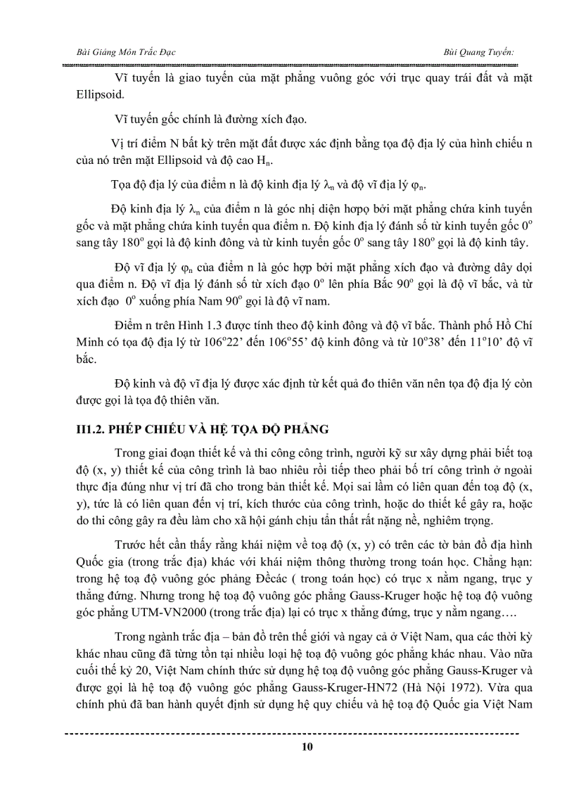 image for page Bài Giảng Môn Trắc Đạc