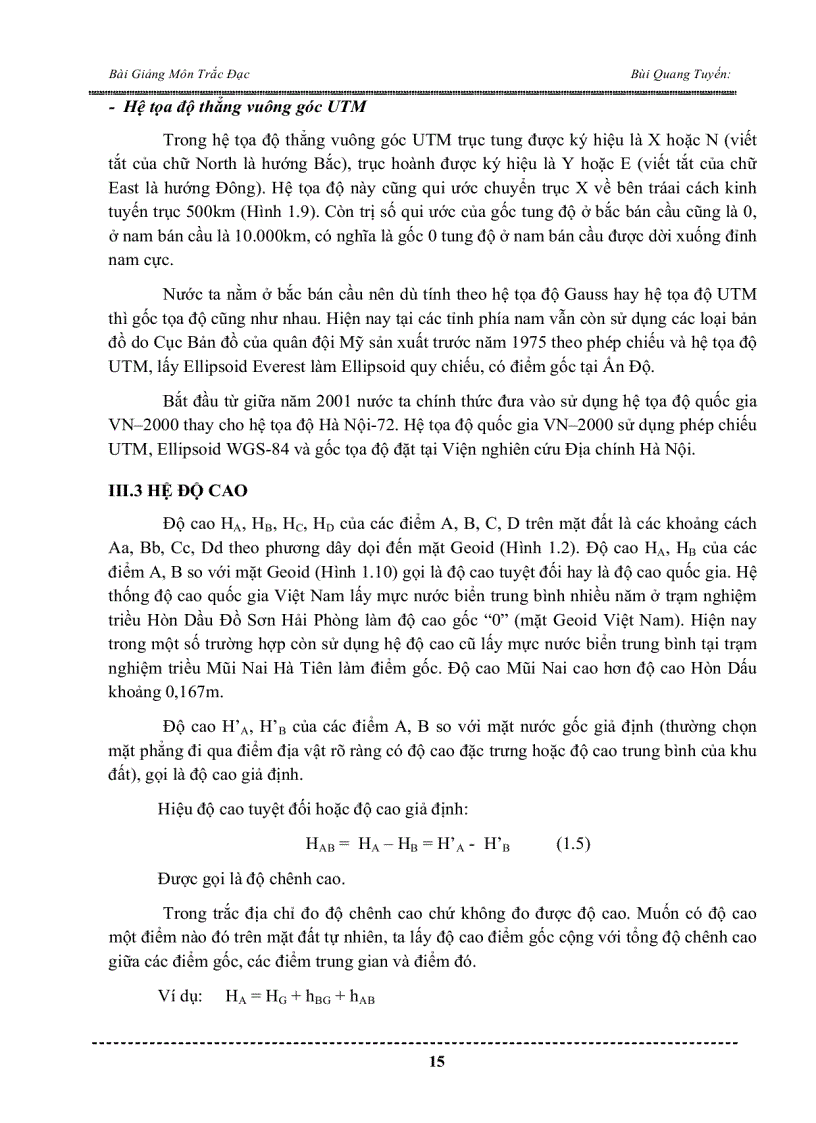 image for page Bài Giảng Môn Trắc Đạc