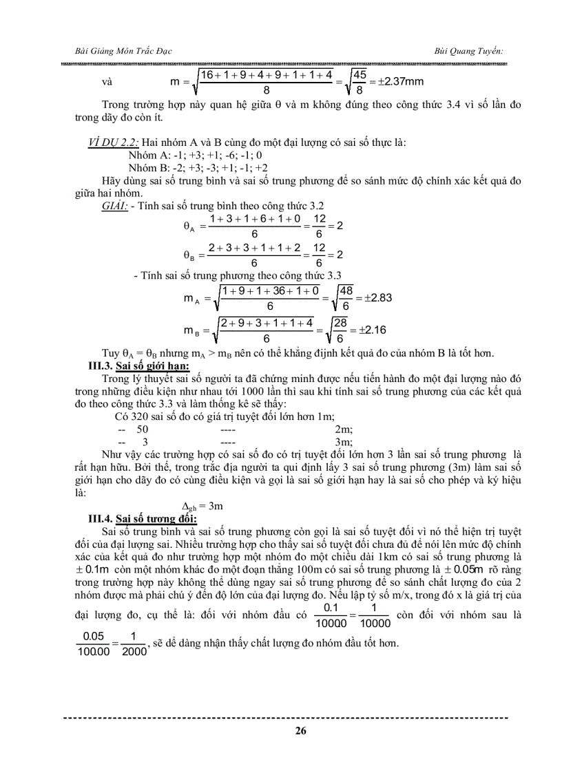 image for page Bài Giảng Môn Trắc Đạc