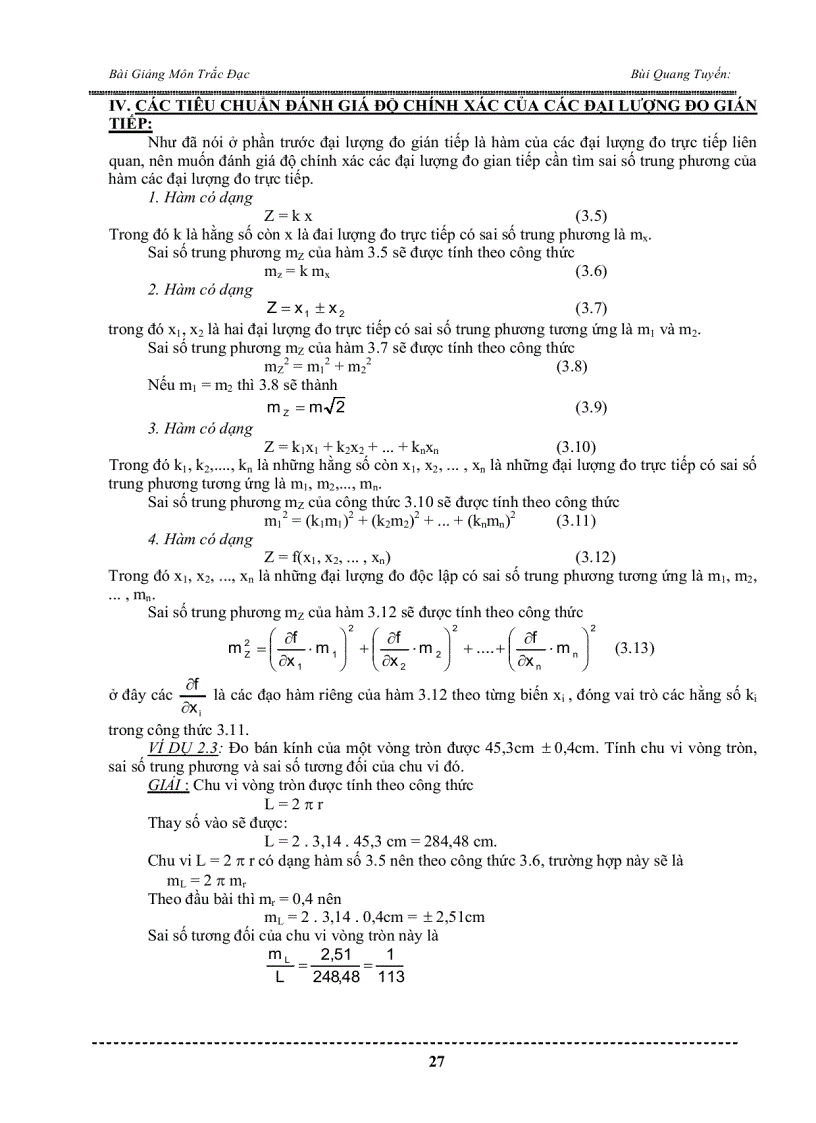 image for page Bài Giảng Môn Trắc Đạc
