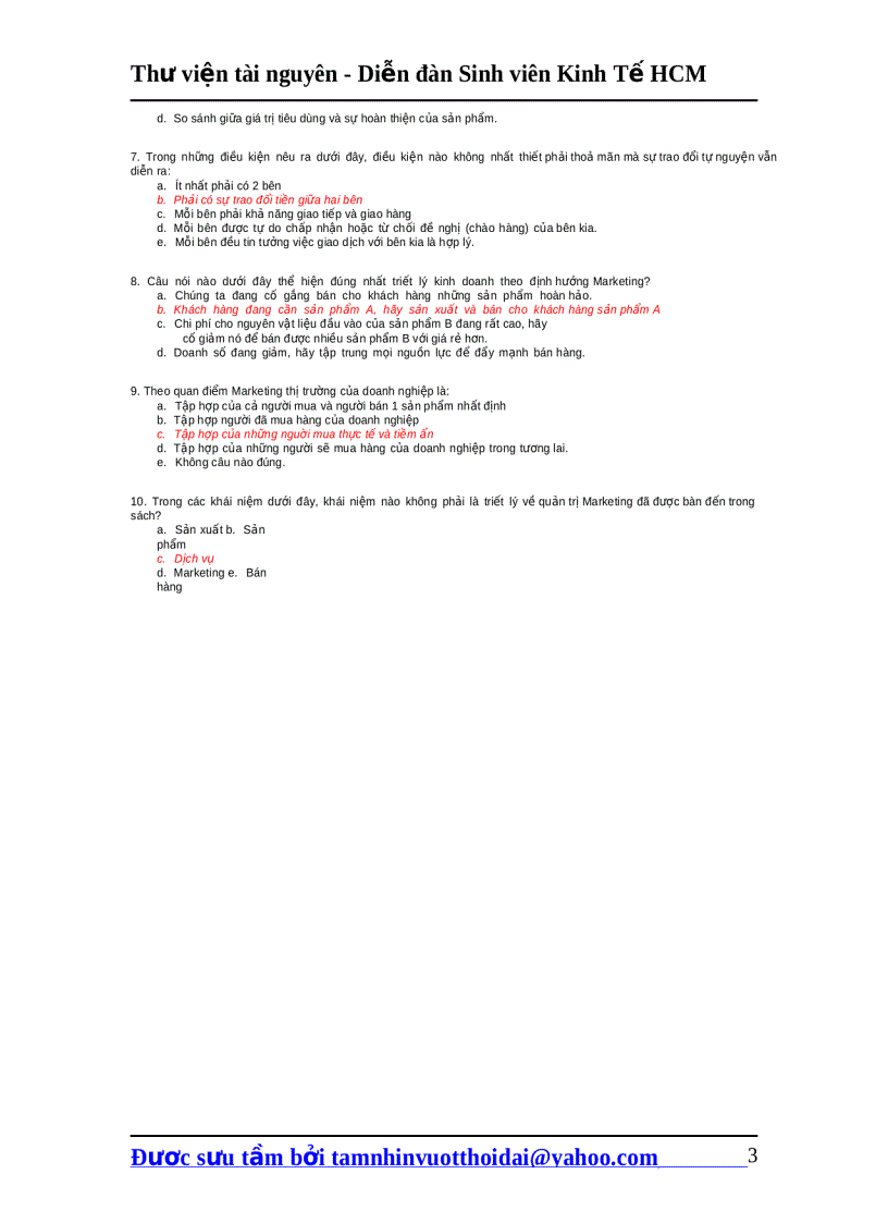 image for page Câu hỏi ôn tập makerting