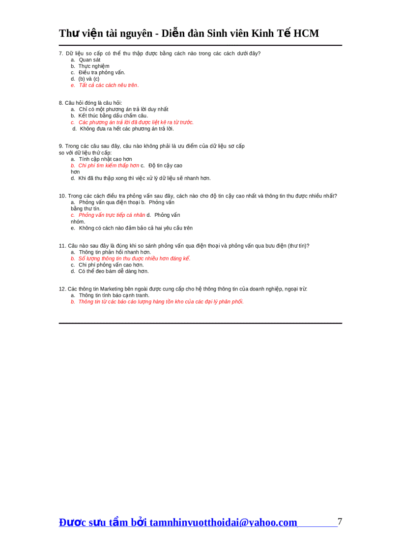 image for page Câu hỏi ôn tập makerting