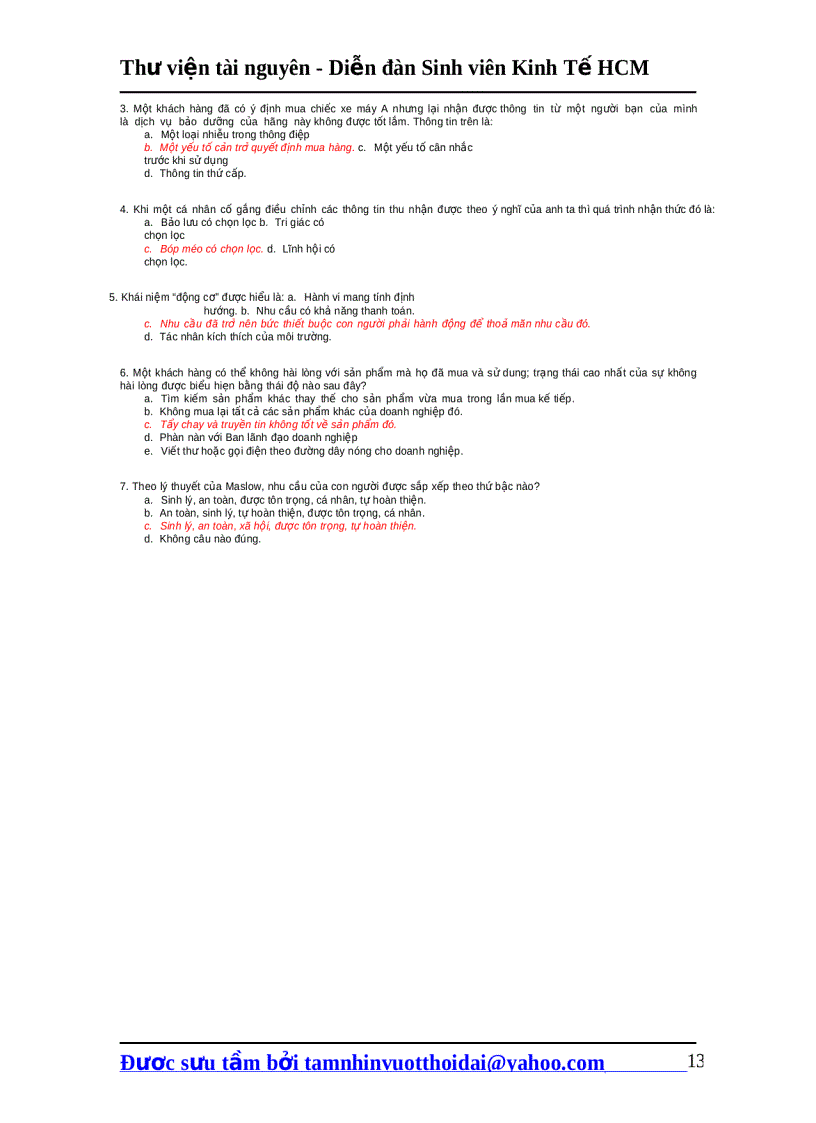 image for page Câu hỏi ôn tập makerting