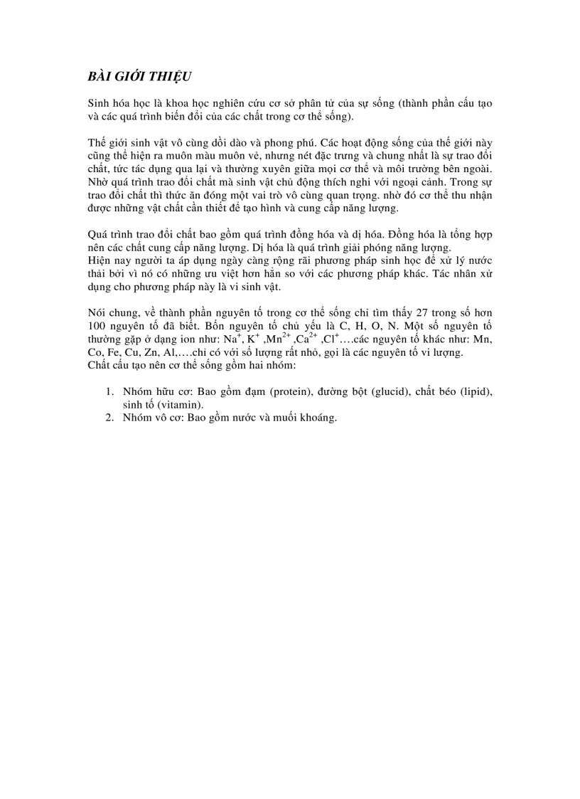 image for page Sinh hóa môi trường