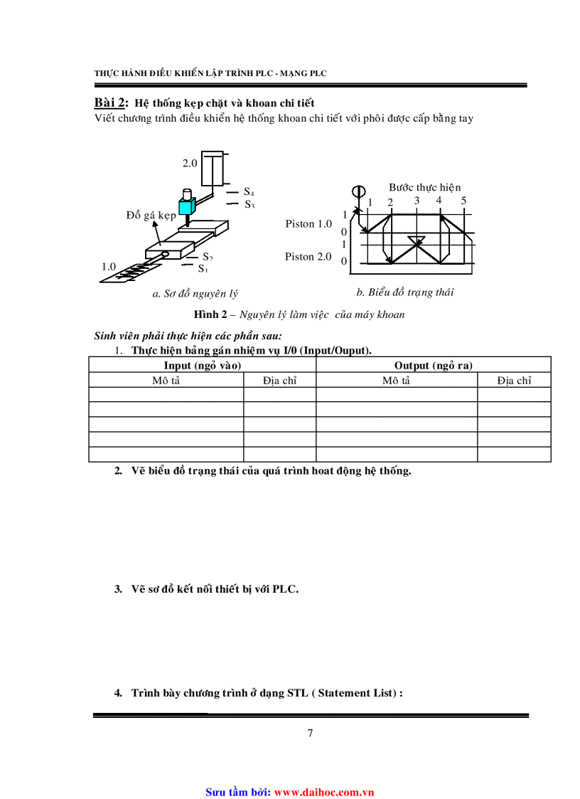 image for page Thực hành điều khiển lập trỉnh plc