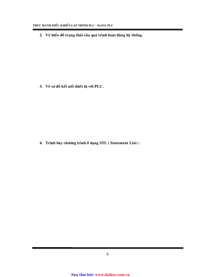 image for page Thực hành điều khiển lập trỉnh plc