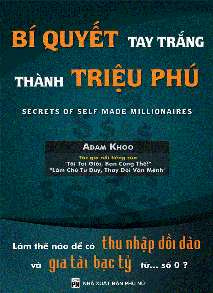 image for page Bí quyết tay trắng thành tỷ phú