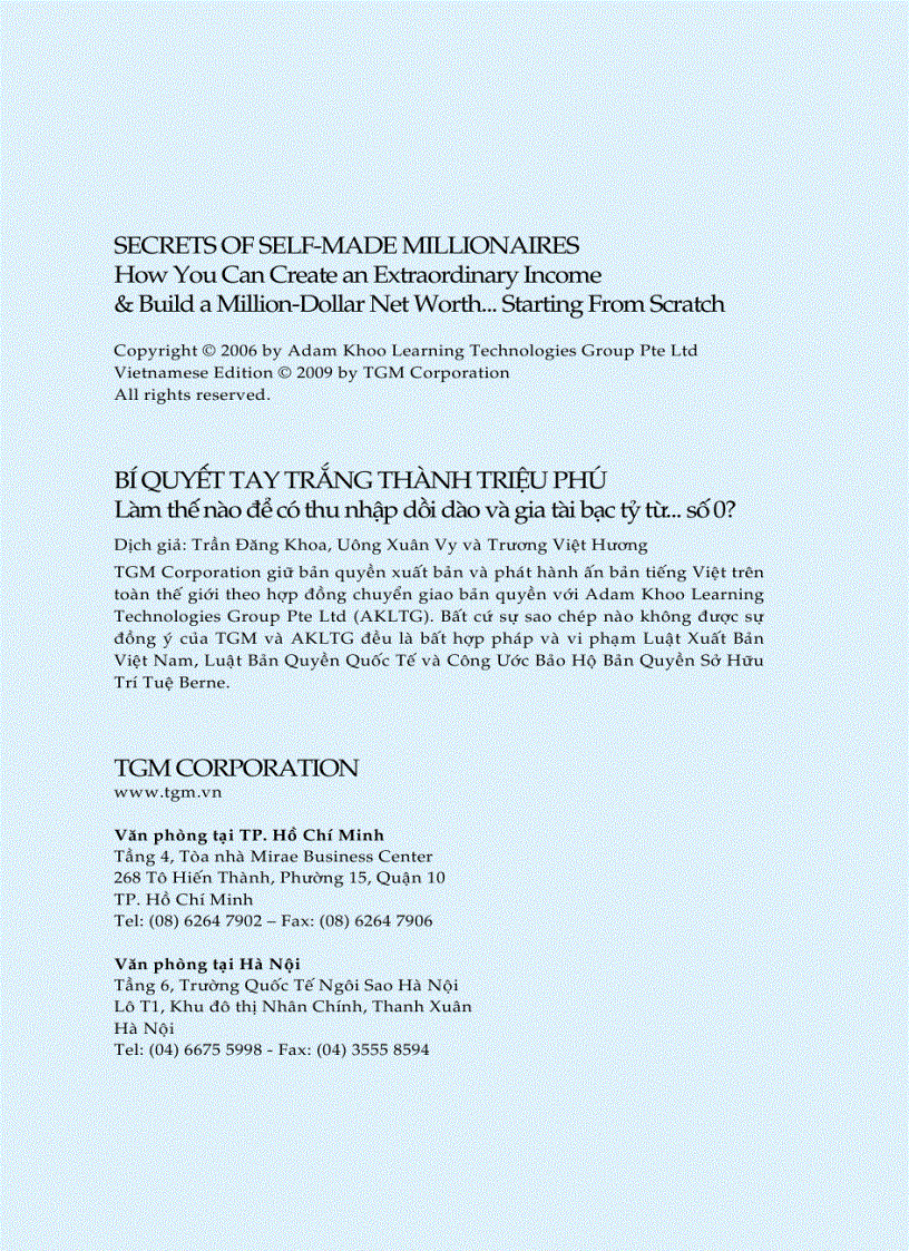 image for page Bí quyết tay trắng thành tỷ phú