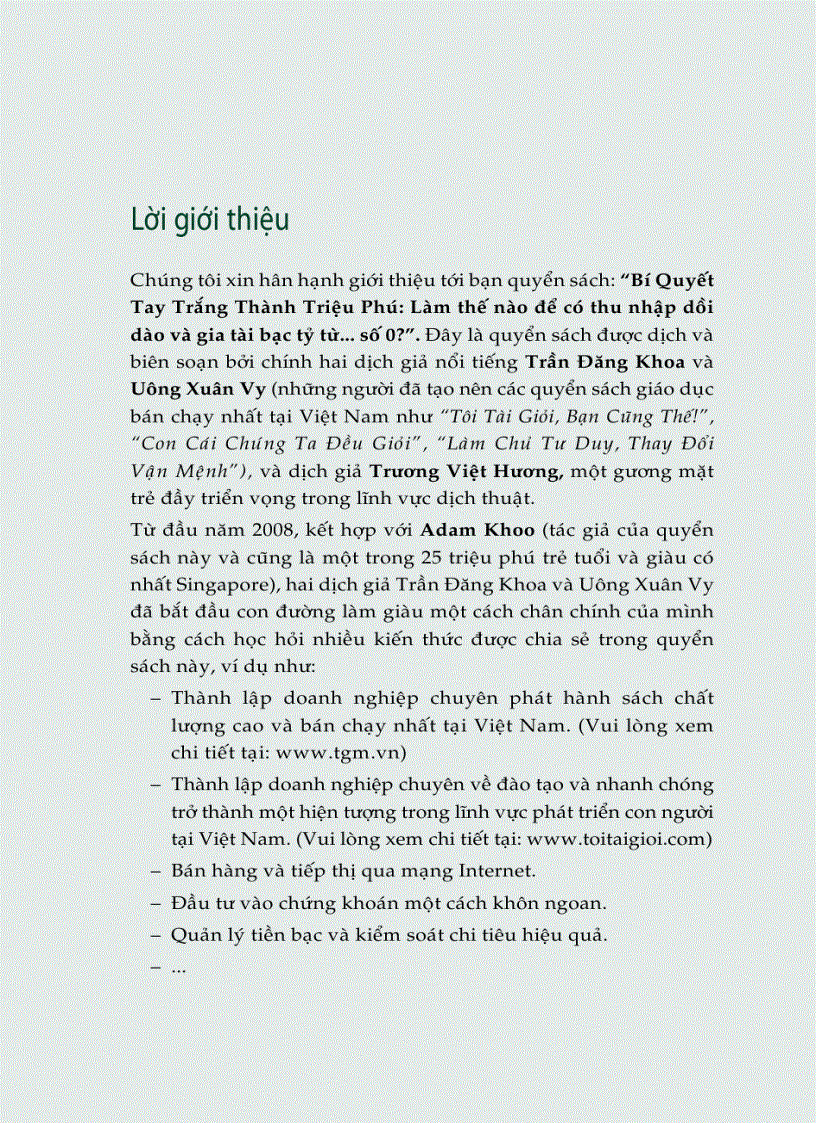 image for page Bí quyết tay trắng thành tỷ phú