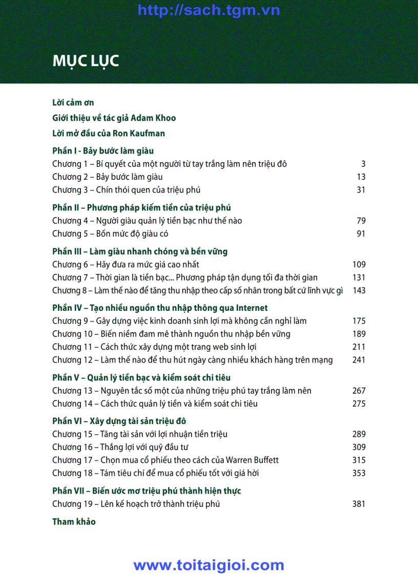 image for page Bí quyết tay trắng thành tỷ phú