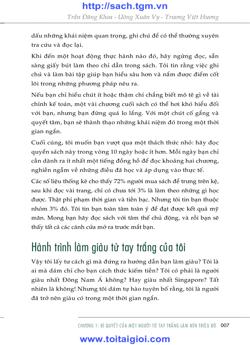 image for page Bí quyết tay trắng thành tỷ phú