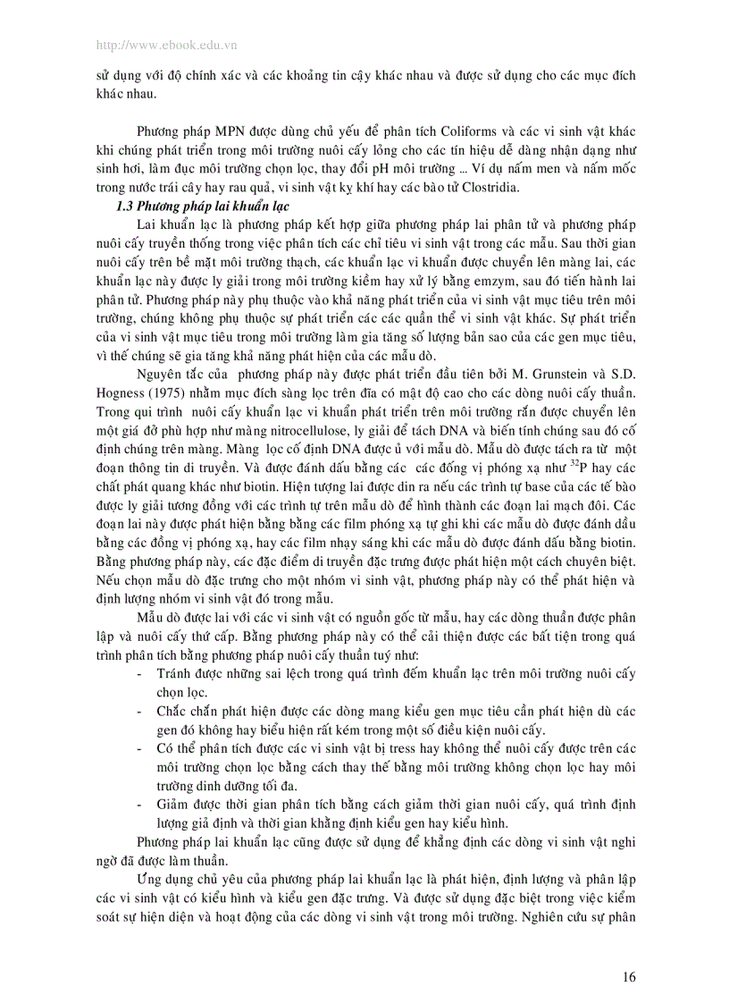 image for page Phương pháp kiểm nghiệm vi thực vật trong thực phẩm