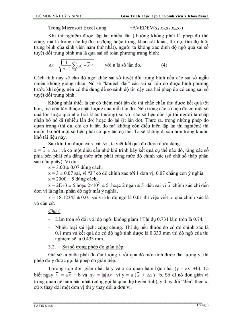 image for page Giáo Trình Thực Tập Cho Sinh Viên Y Khoa Năm I