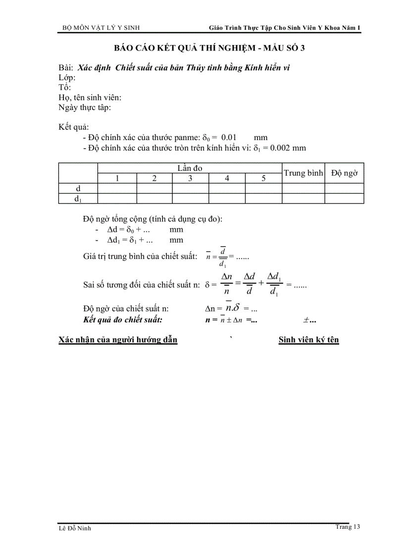 image for page Giáo Trình Thực Tập Cho Sinh Viên Y Khoa Năm I