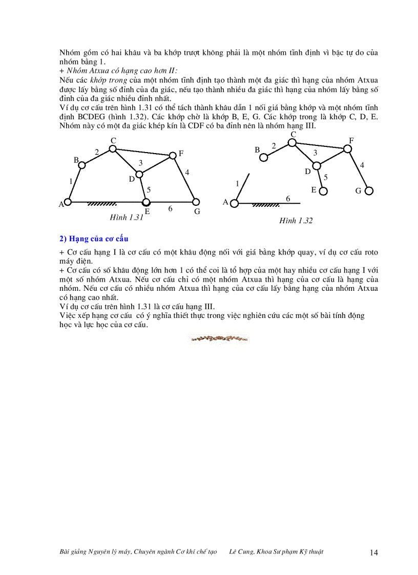 image for page Bài giảng nguyên lý máy