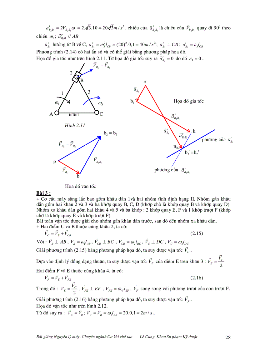 image for page Bài giảng nguyên lý máy
