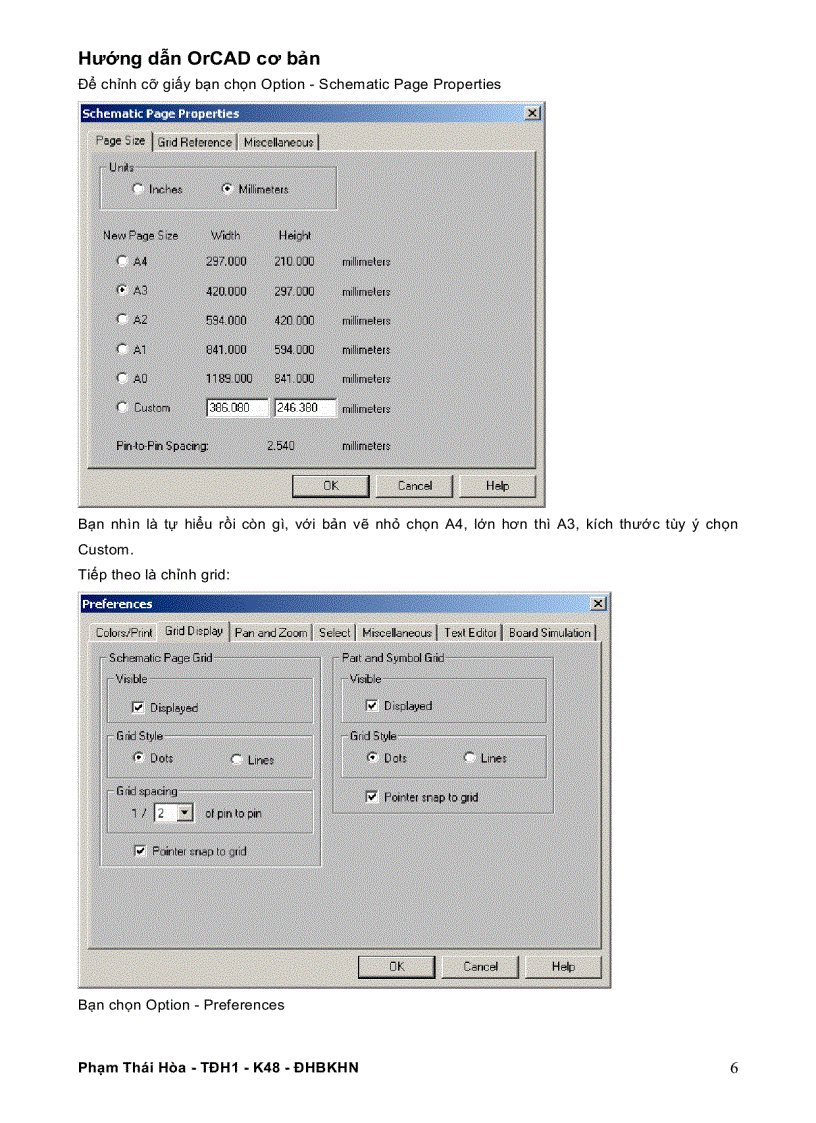image for page Hướng dẫn sử dụng phần mềm vẽ mạch orcard