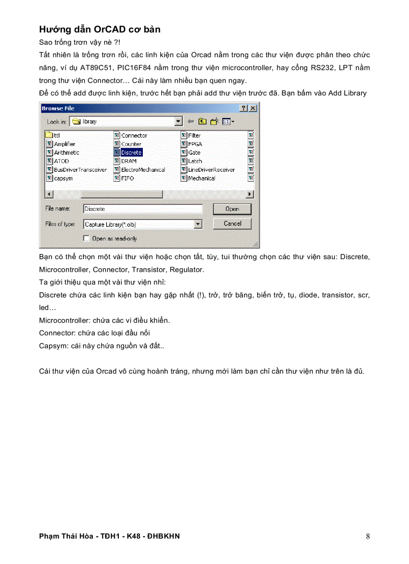 image for page Hướng dẫn sử dụng phần mềm vẽ mạch orcard