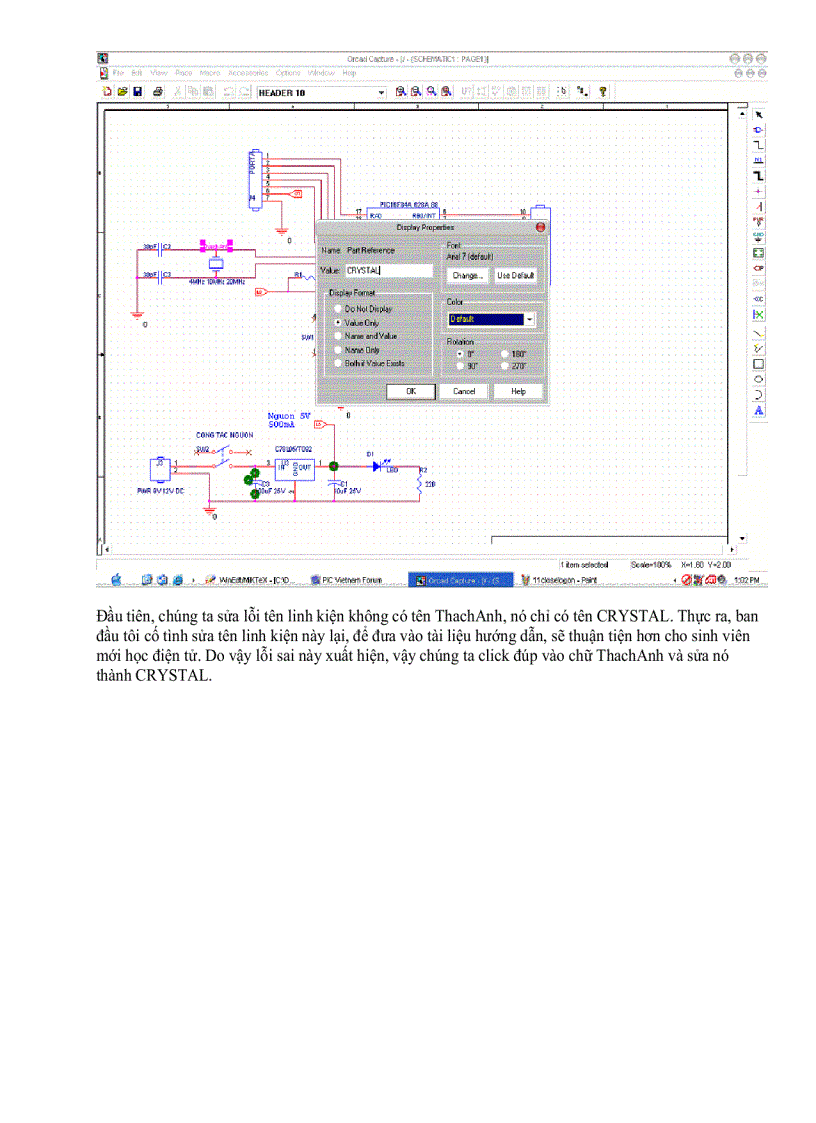 image for page Hướng dẫn sử dụng phần mềm vẽ mạch orcard 1
