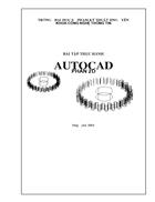Bài tập thực hành với autocad một số đề thi