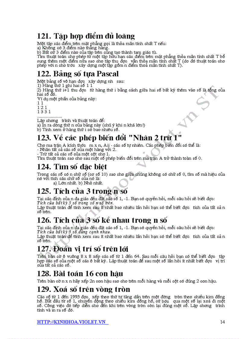 image for page 500 bài tập tin học hsg