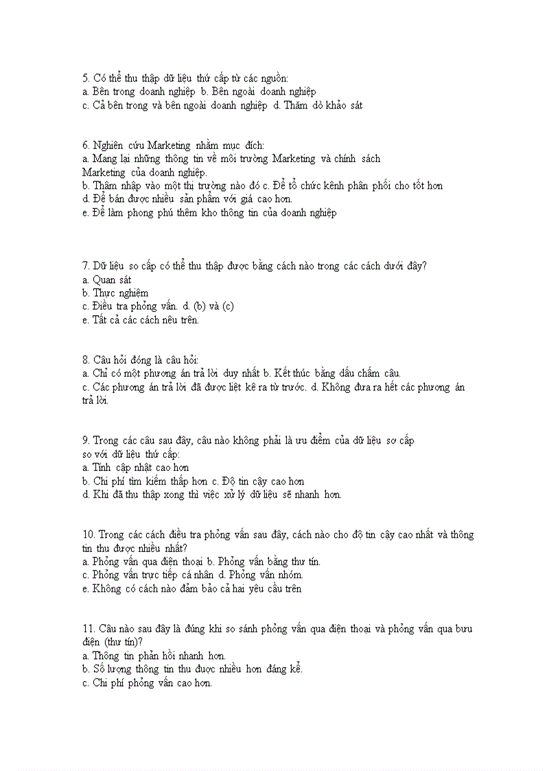 image for page Câu hỏi ôn tập marketing