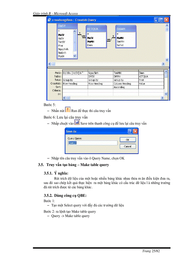 image for page Tài liệu hướng dẫn tự học toàn bộ chương trinh Microsoft Access