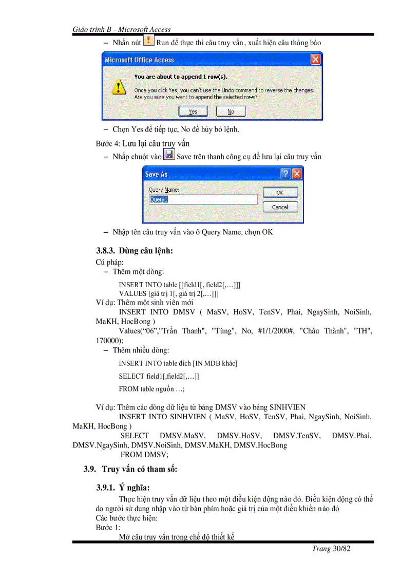 image for page Tài liệu hướng dẫn tự học toàn bộ chương trinh Microsoft Access