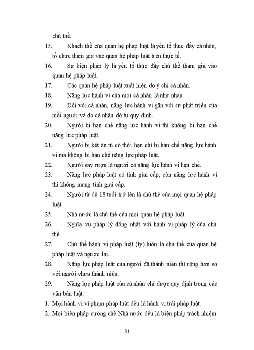 image for page 219 câu hỏi pháp luật đại cương